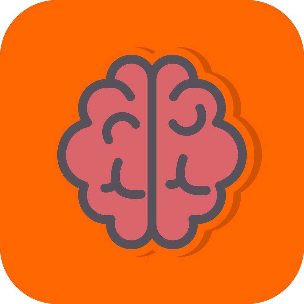 Brain Vector Icon Design