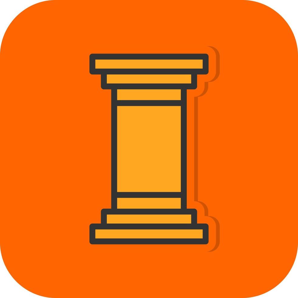 Column Vector Icon Design
