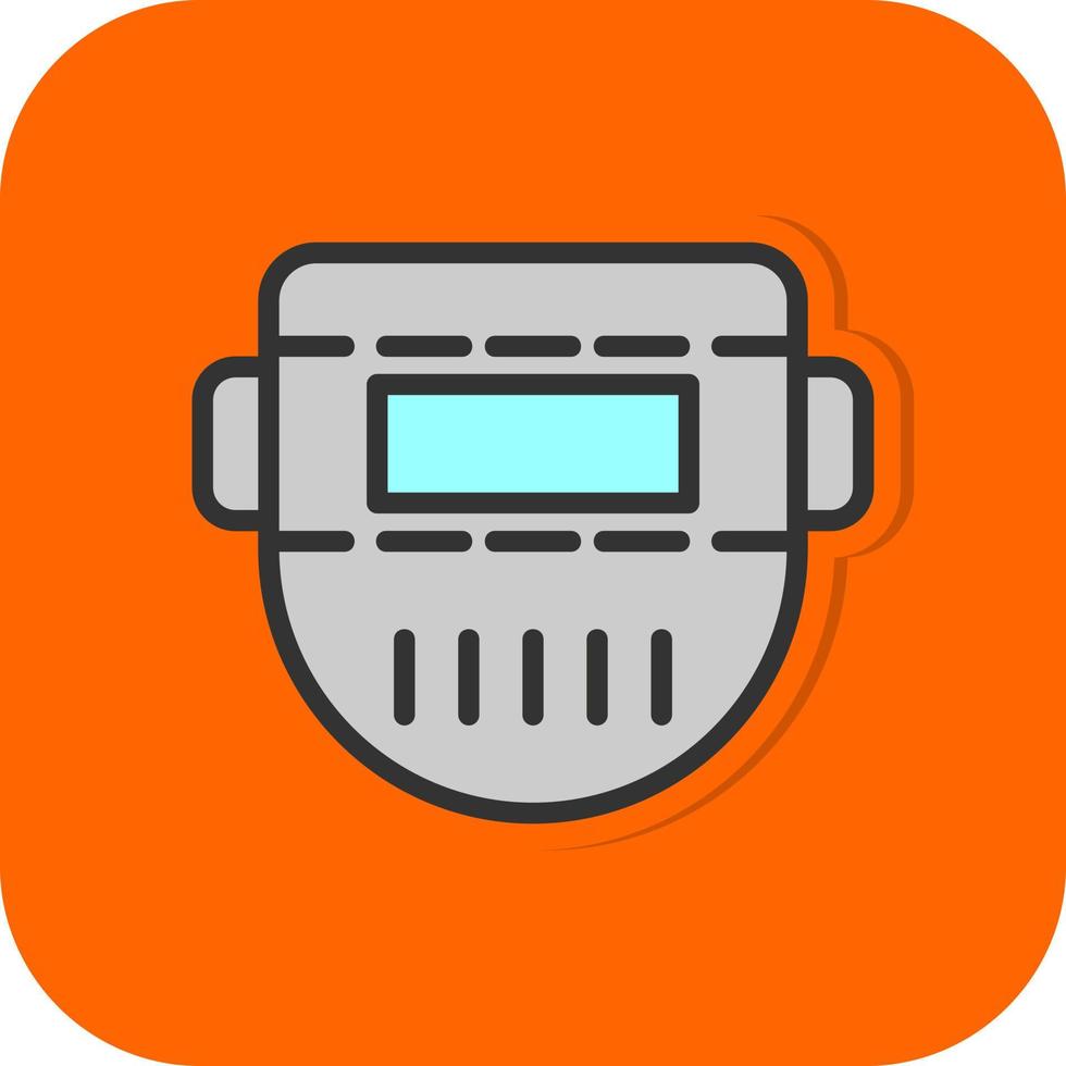 Welding Mask Vector Icon Design