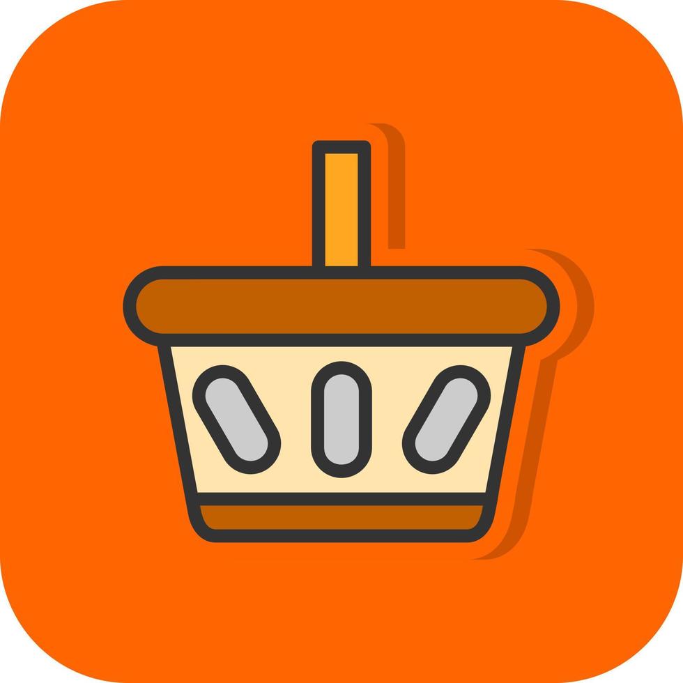 Basket Vector Icon Design