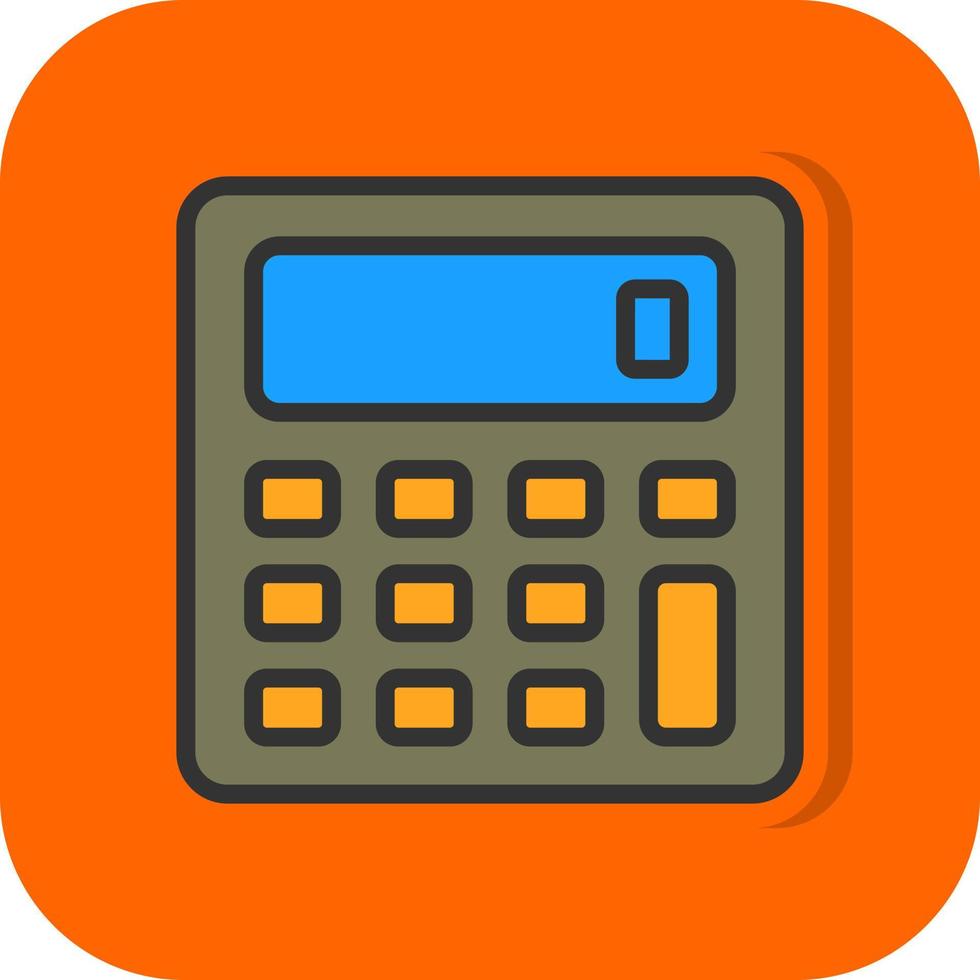 Calculator Vector Icon Design