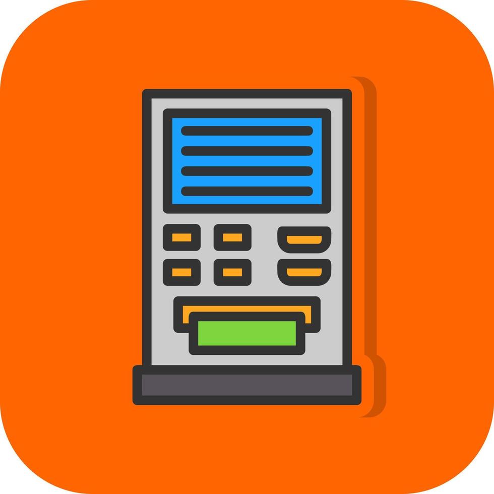 Cash Withdrawal Vector Icon Design