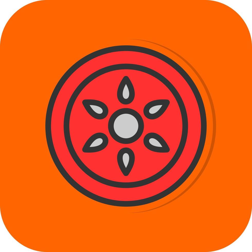 Tomato Vector Icon Design