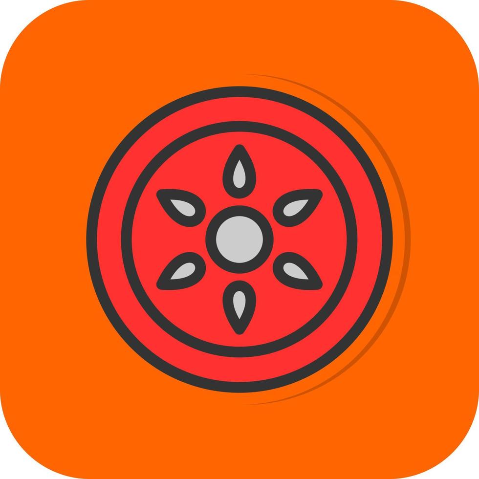 Tomato Vector Icon Design