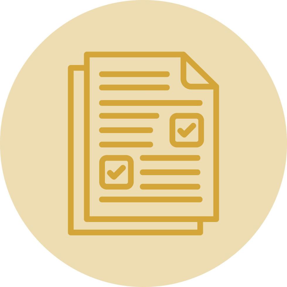 Checklist Vector Icon Design