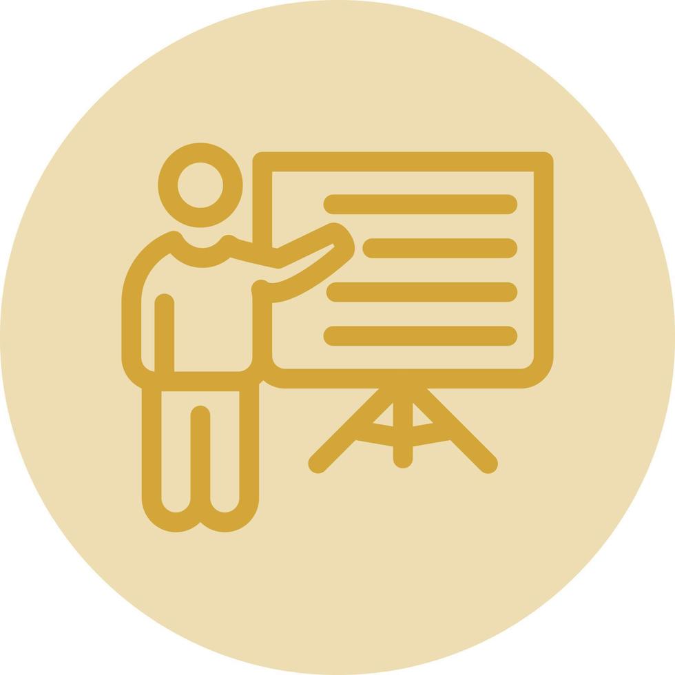 Presentation Vector Icon Design