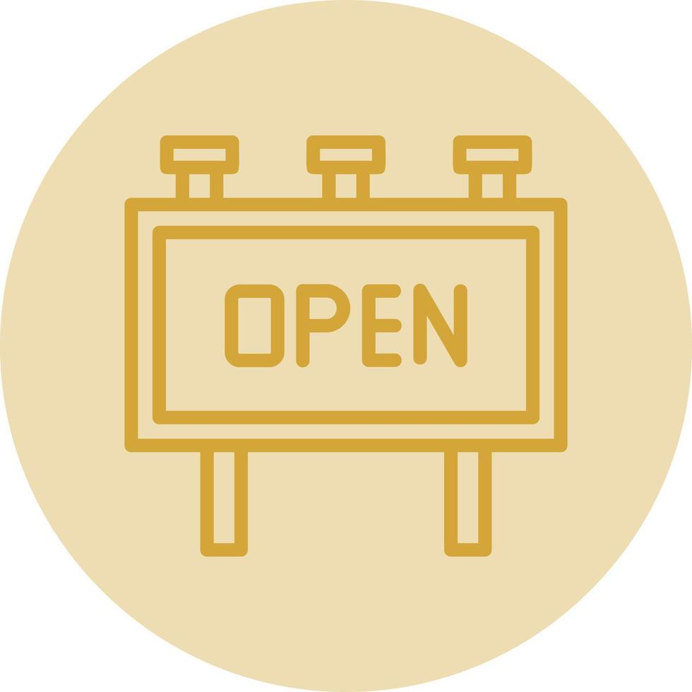 Open Vector Icon Design