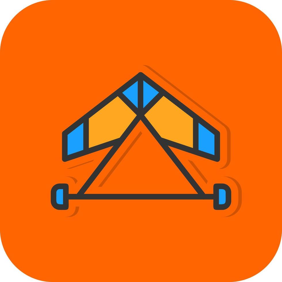 Gliding Vector Icon Design