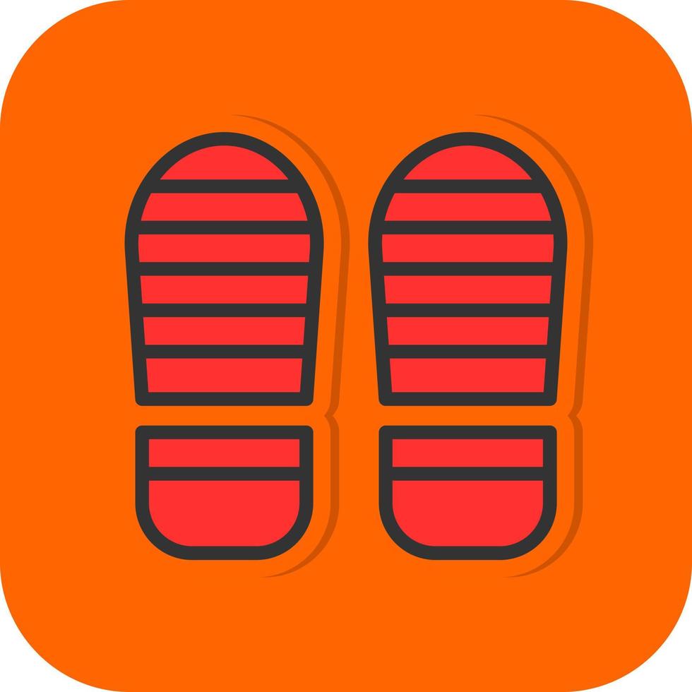 Footsteps Vector Icon Design