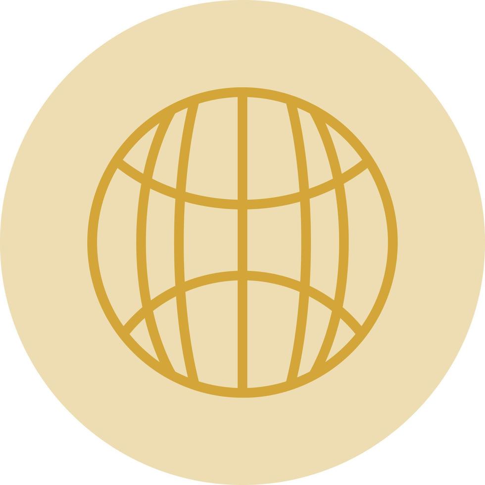 Globe Vector Icon Design