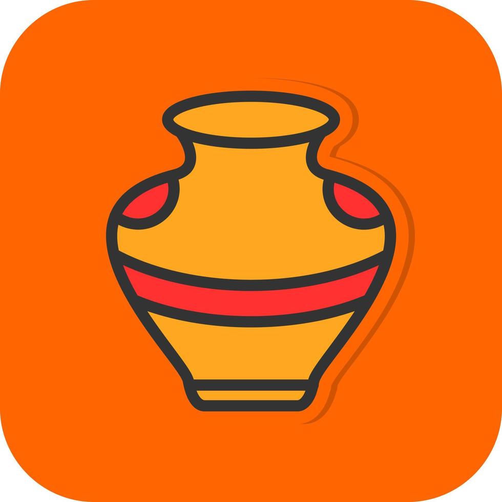 Pottery Vector Icon Design