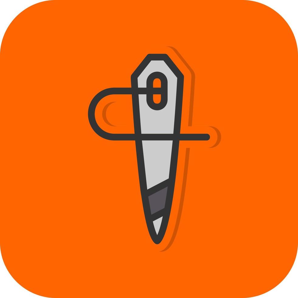 Needle Vector Icon Design