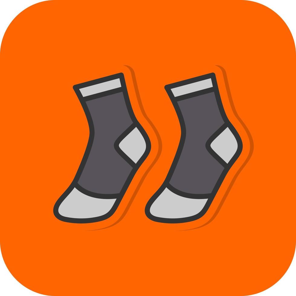 Socks Vector Icon Design