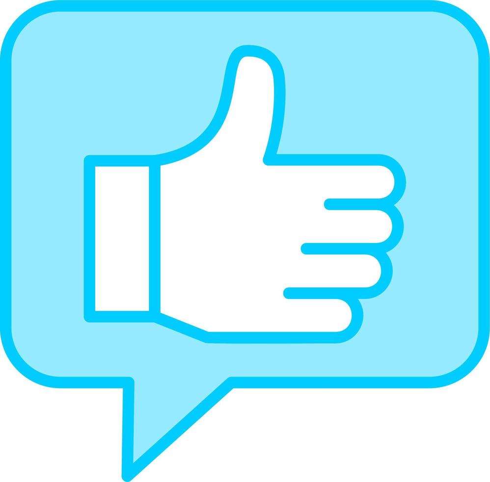 Thumbs Up Vector Icon