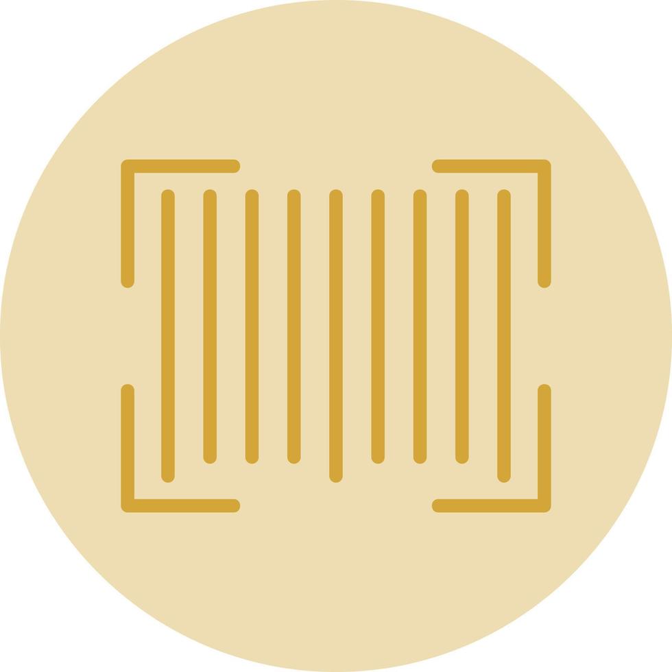 Bar Code Vector Icon Design