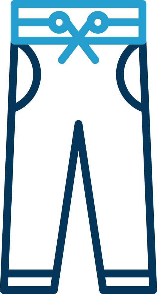 Trousers Vector Icon Design