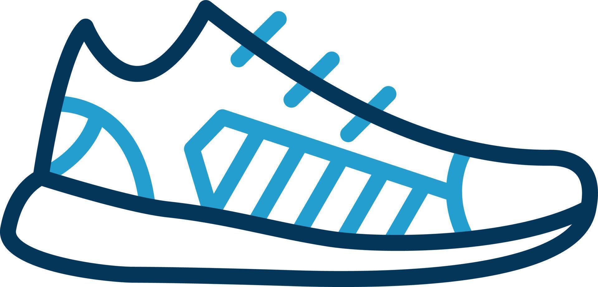 diseño de icono de vector de zapatillas