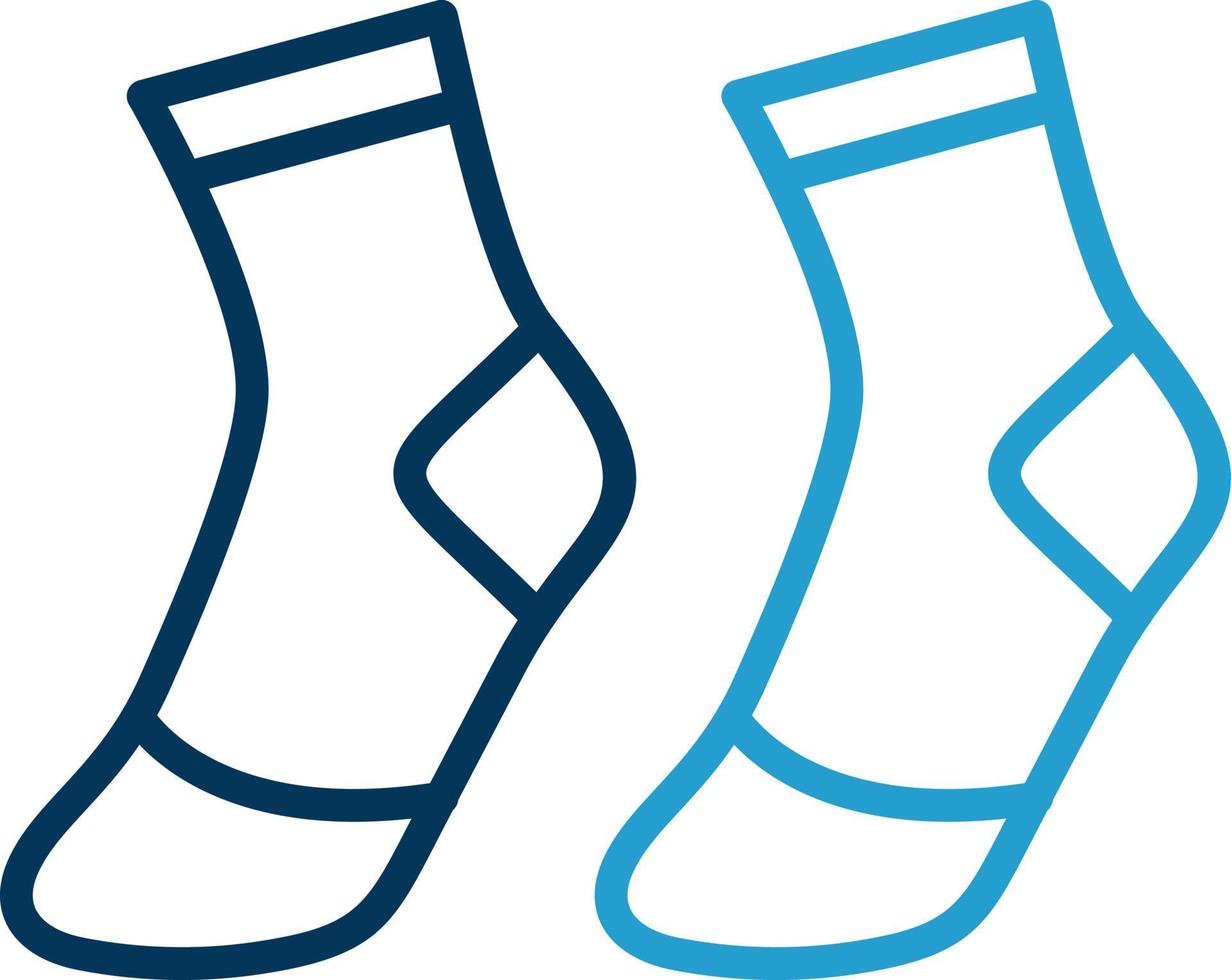 Socks Vector Icon Design