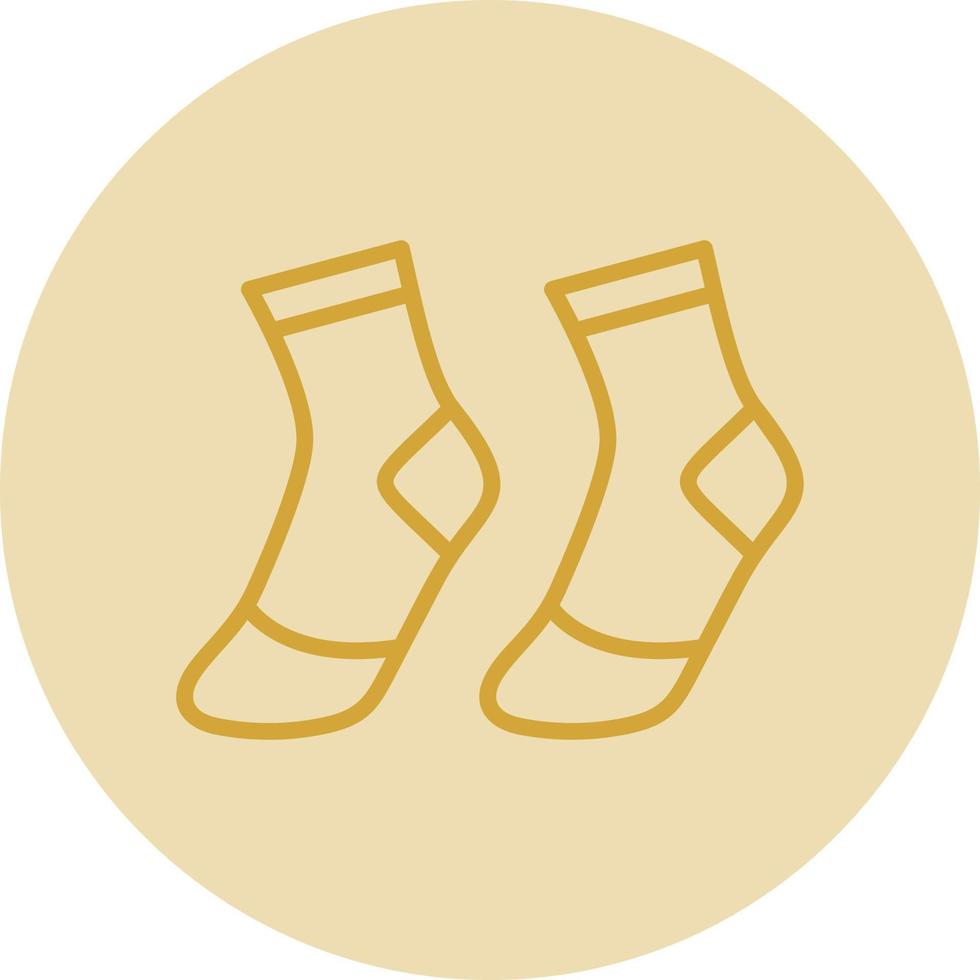 diseño de icono de vector de calcetines