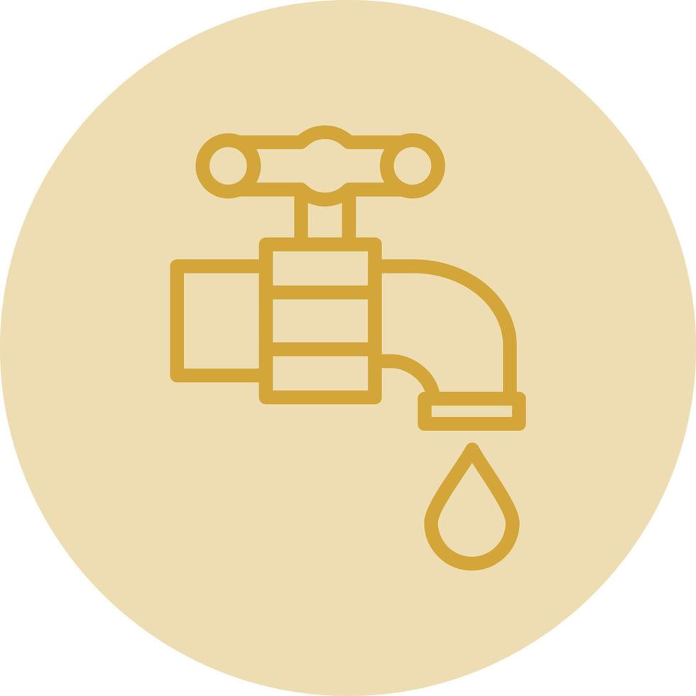 Faucet Vector Icon Design