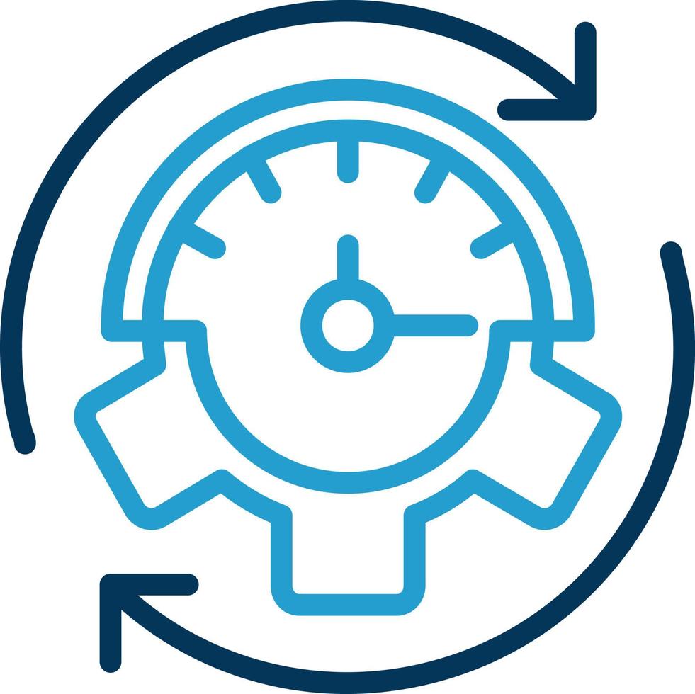 Efficiency Vector Icon Design