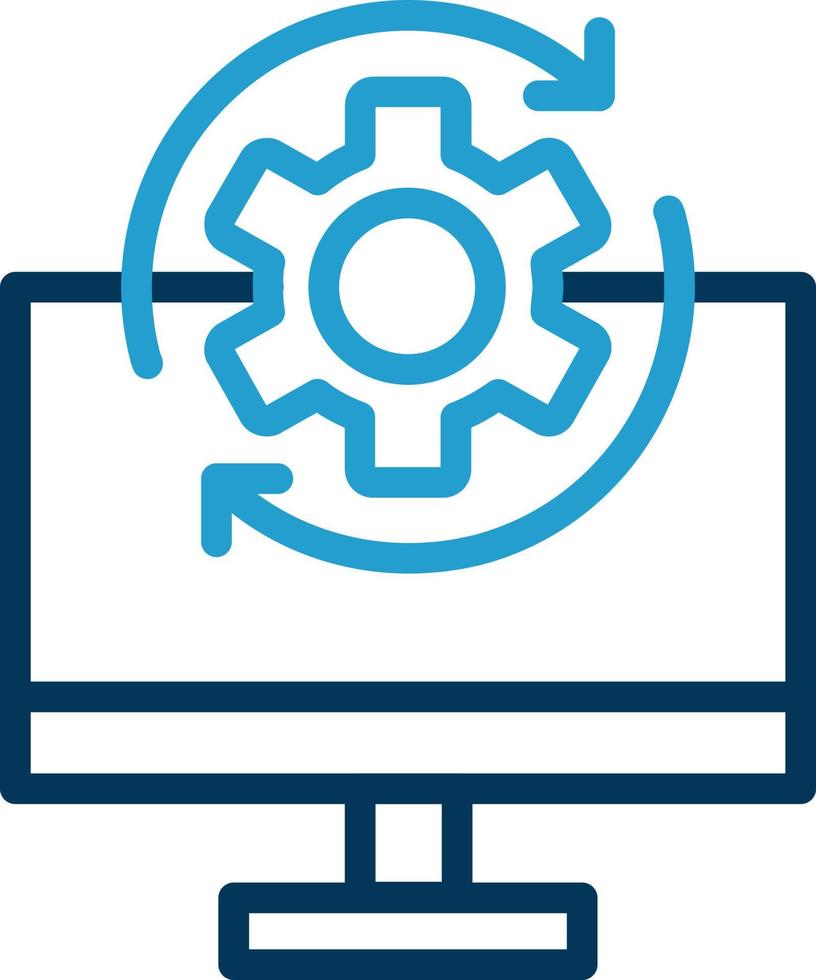 Operational SYstem Vector Icon Design