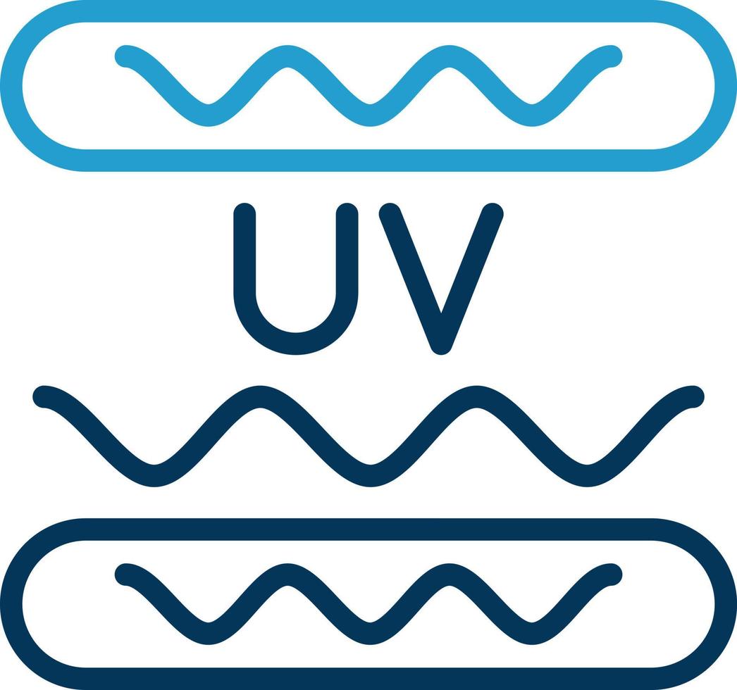 diseño de icono de vector ultravioleta