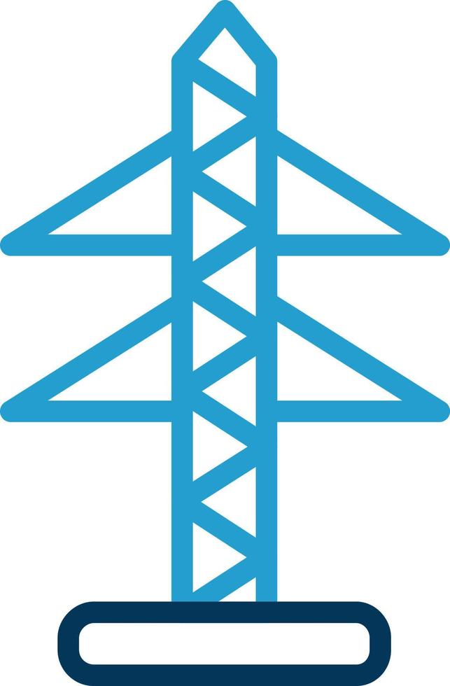 Electric Tower Vector Icon Design