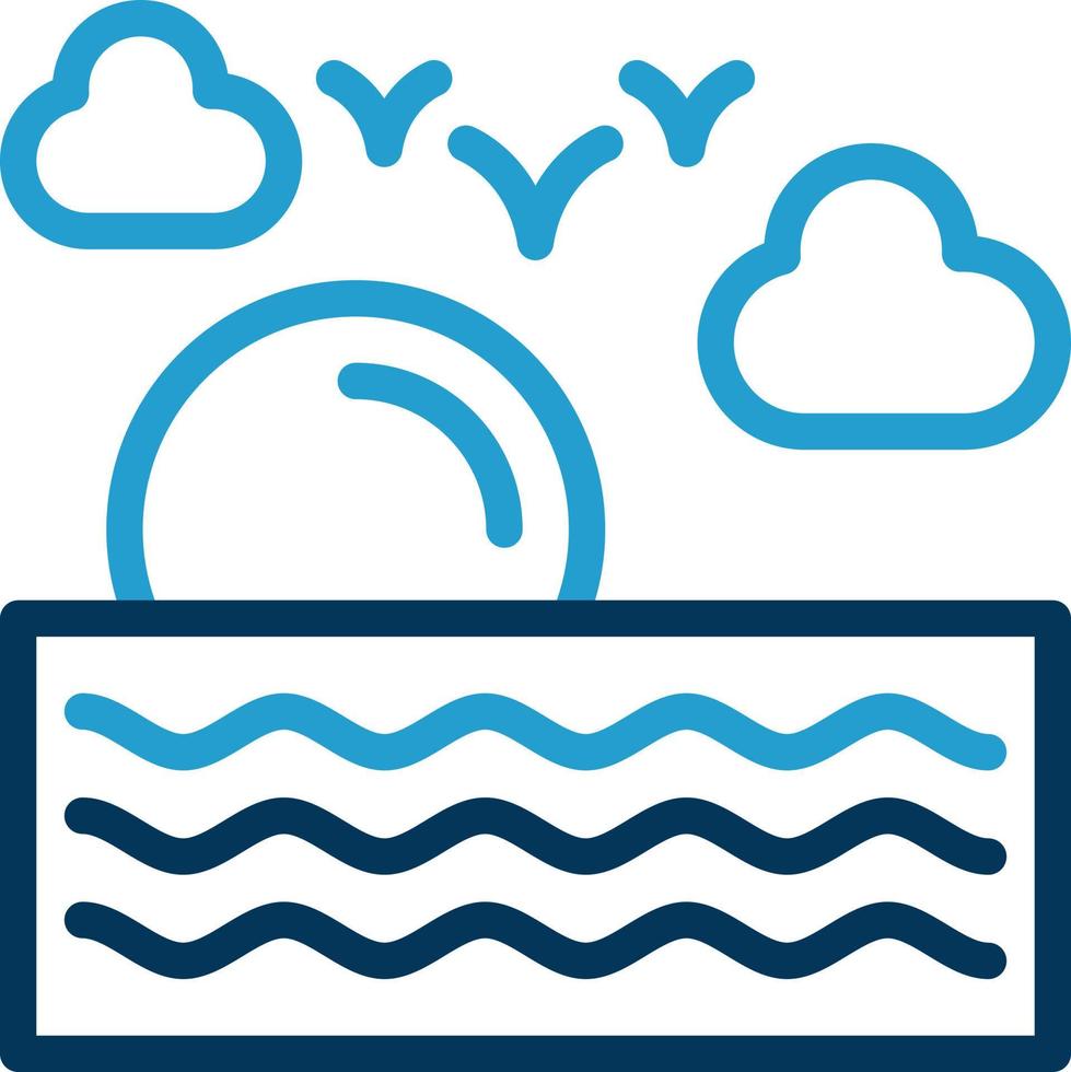 Ocean Vector Icon Design