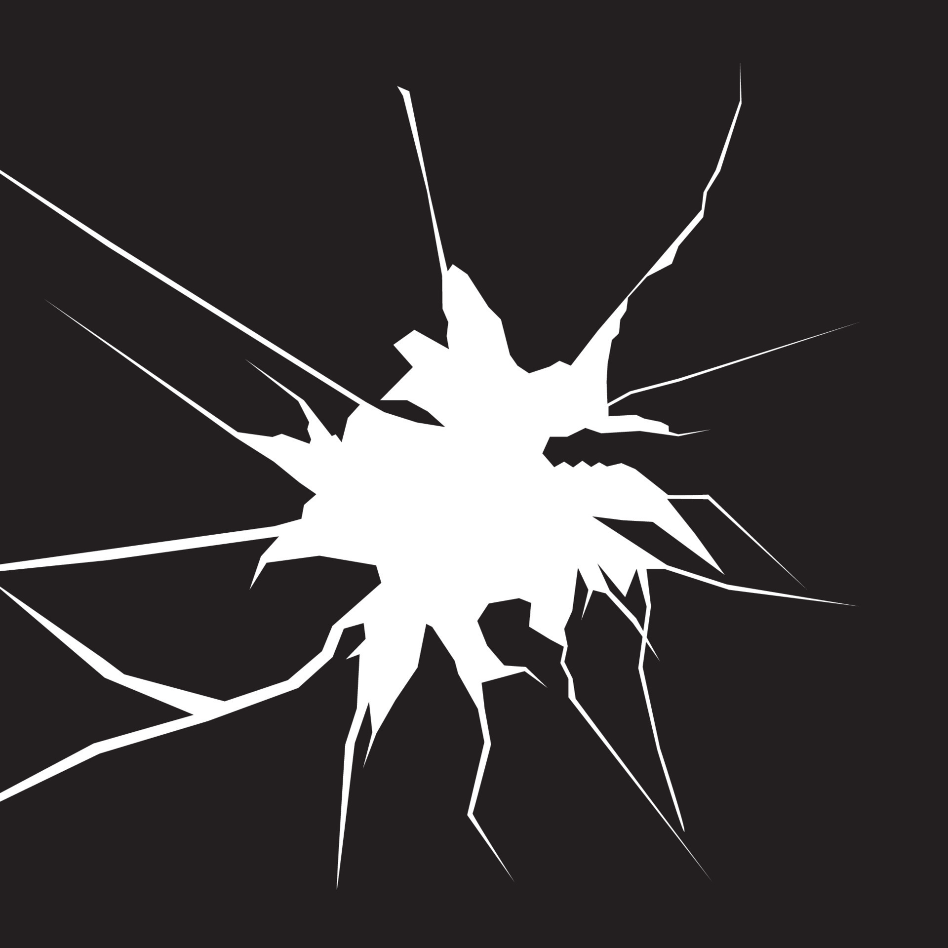 broken mirror icon 20541315 Vector Art at Vecteezy