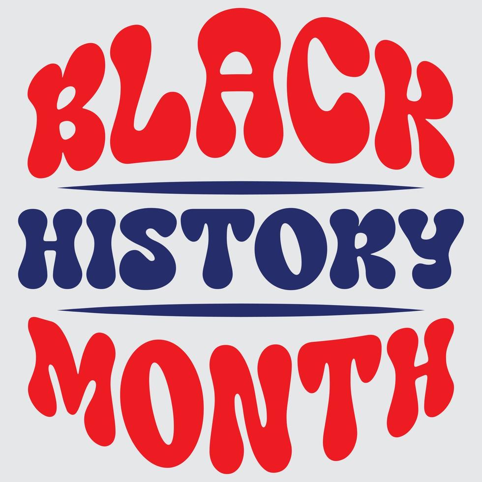 Black history month vector