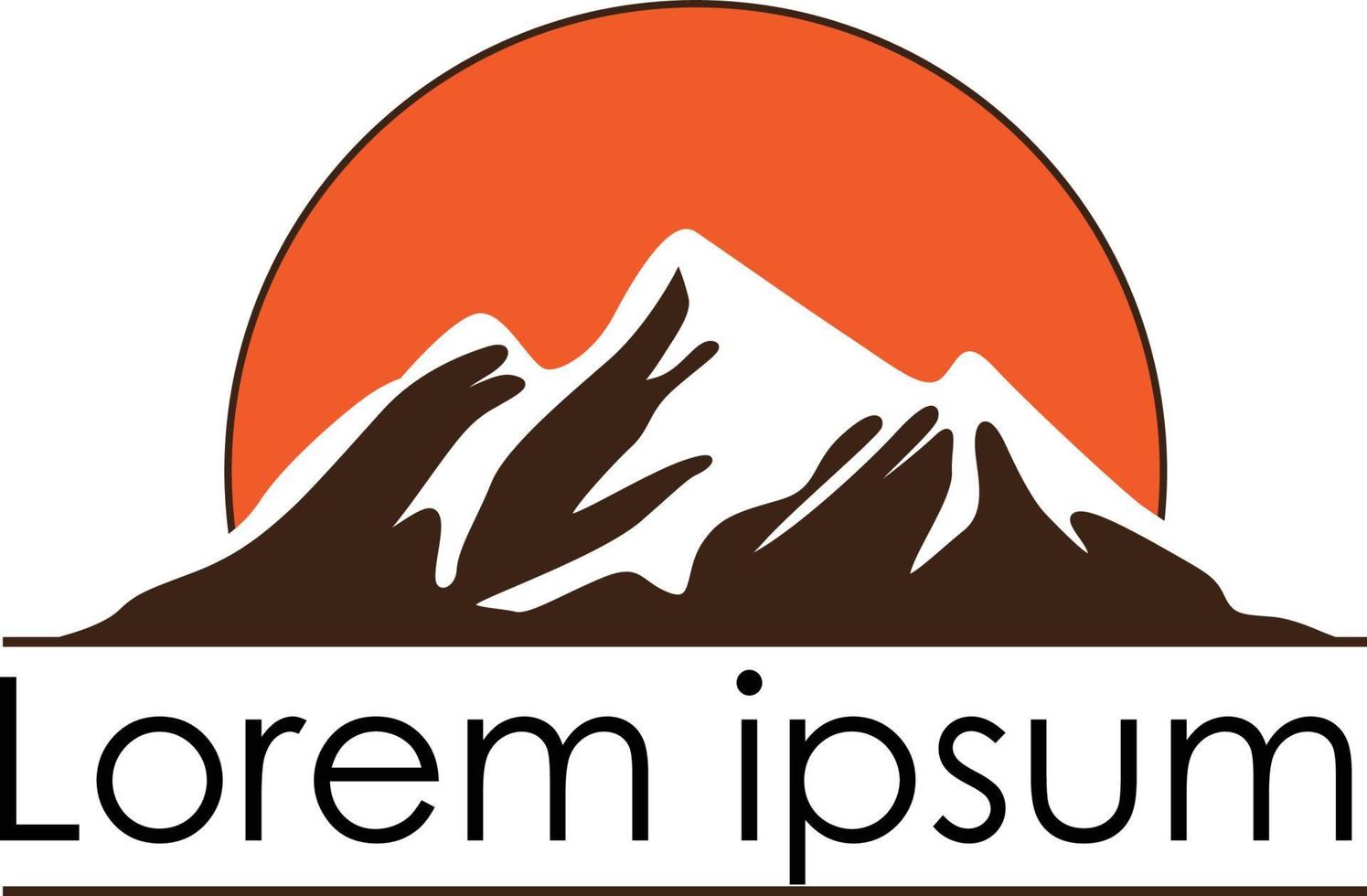 The Mountain Logo vector