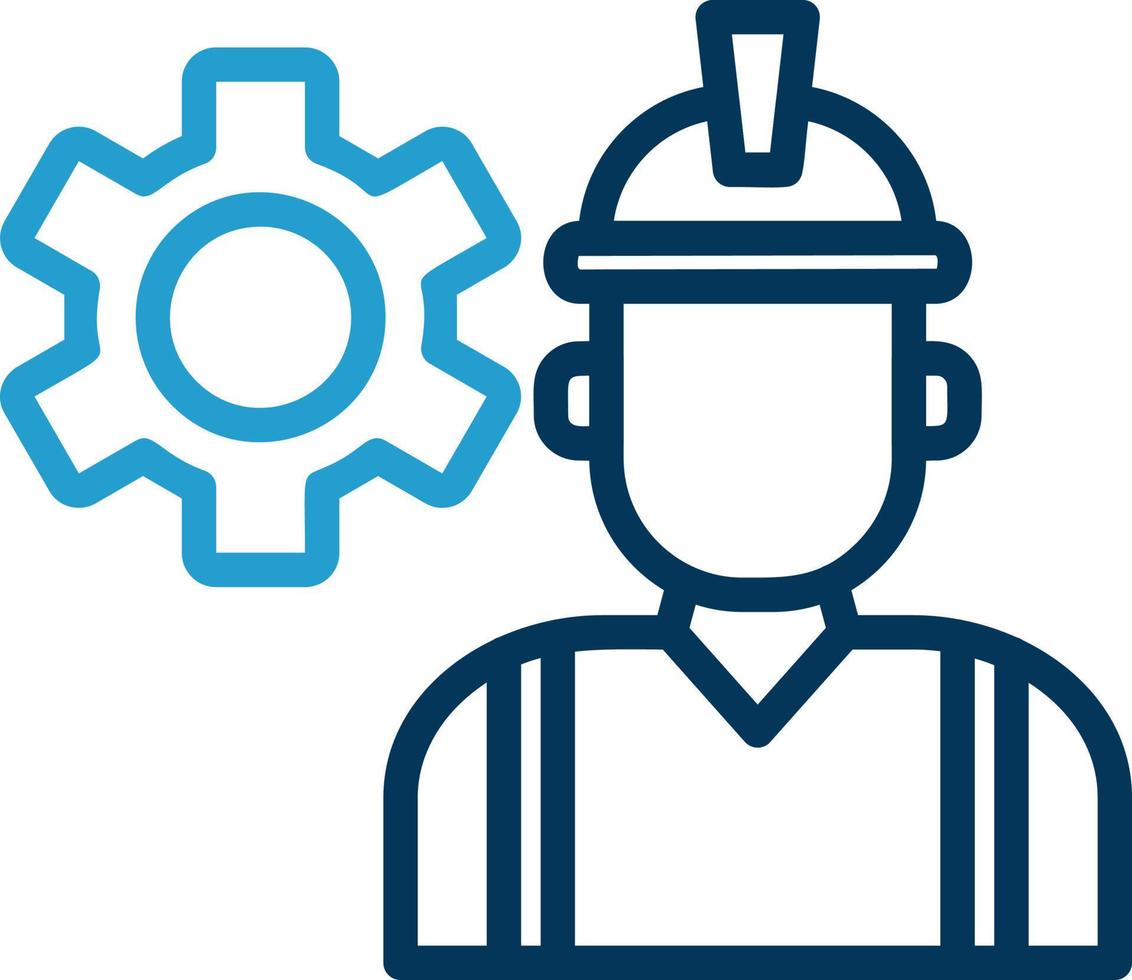 Engineer Vector Icon Design