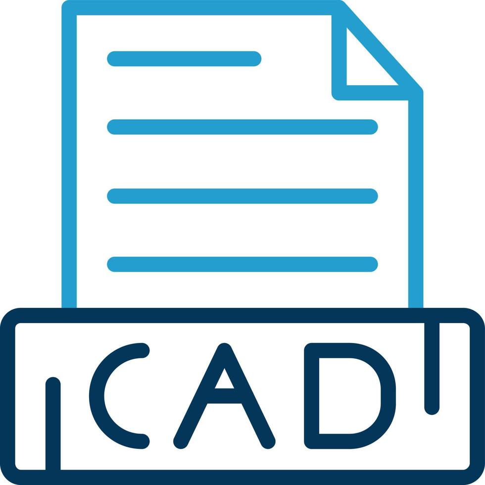 Cad Vector Icon Design