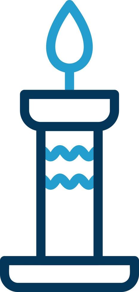 Candles Vector Icon Design