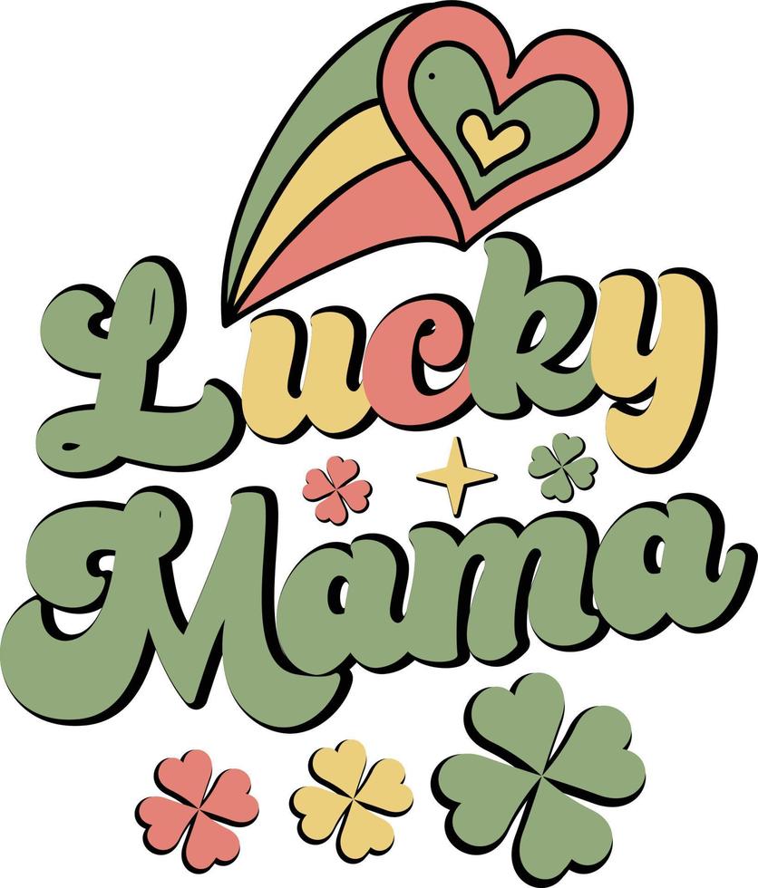 St. Patrick's Day Sublimation design. vector