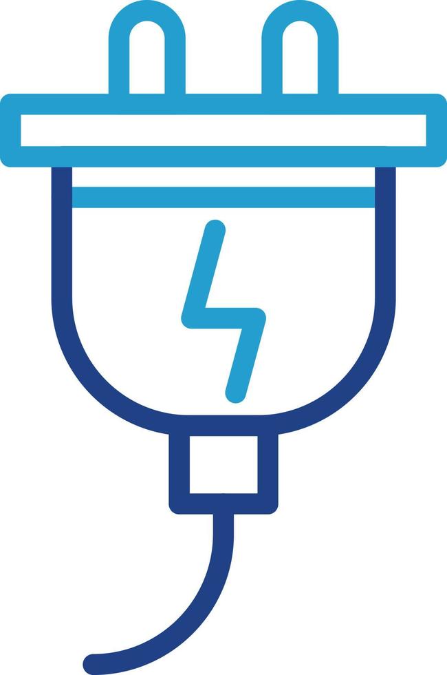 Electric Plug Vector Icon Design