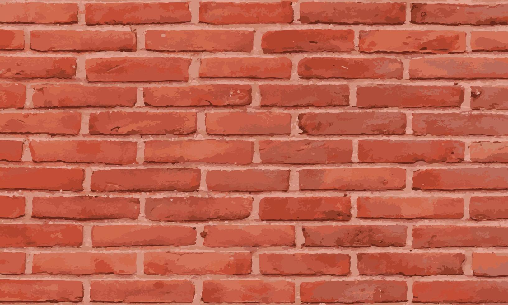 Brick wall texture vector background. closeup brick wall surface 4