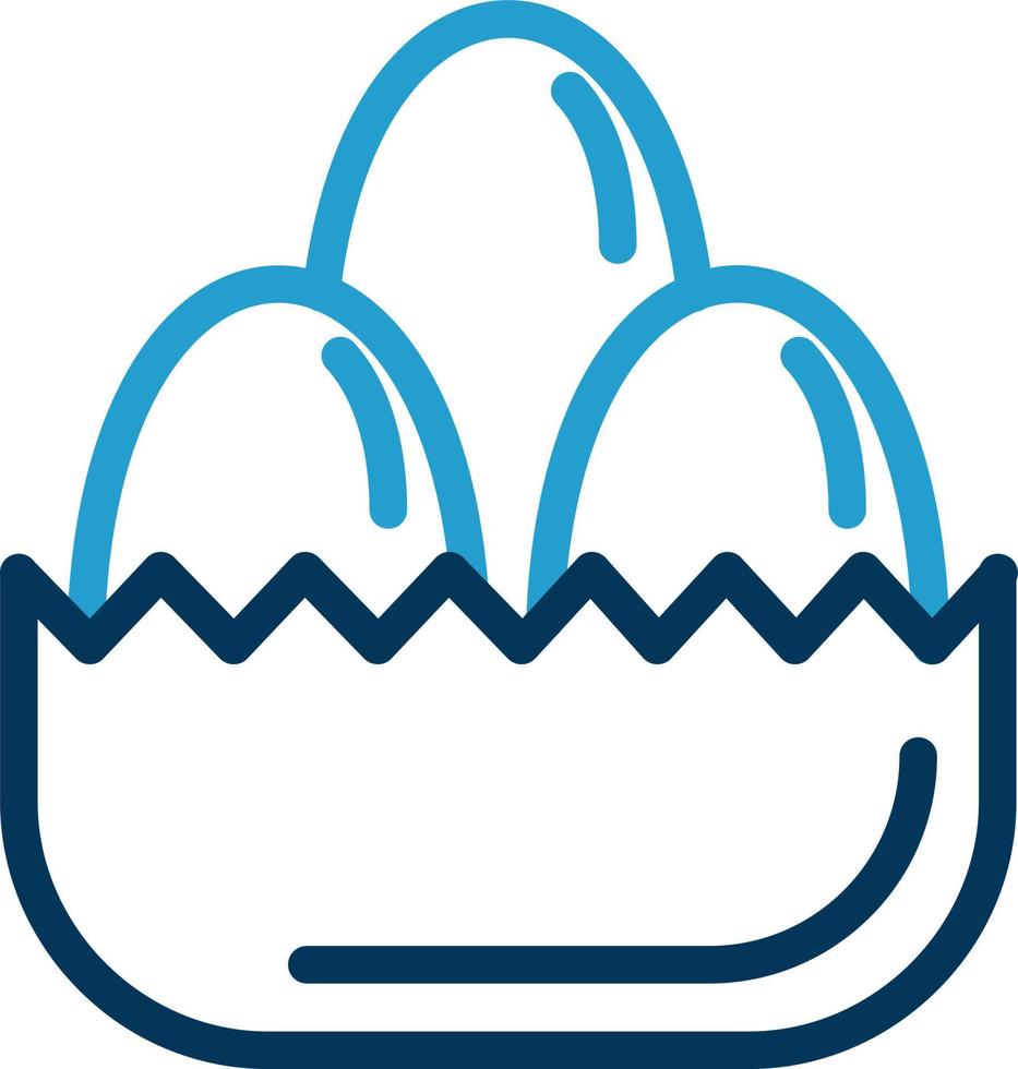 Eggs Vector Icon Design