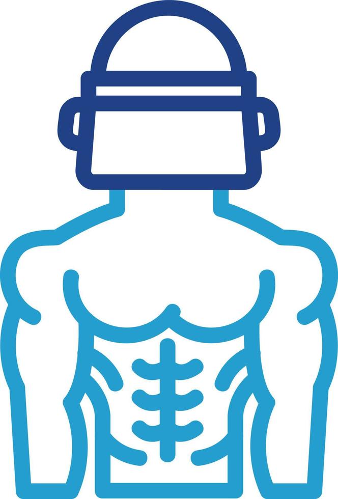 diseño de icono de vector de cuerpo