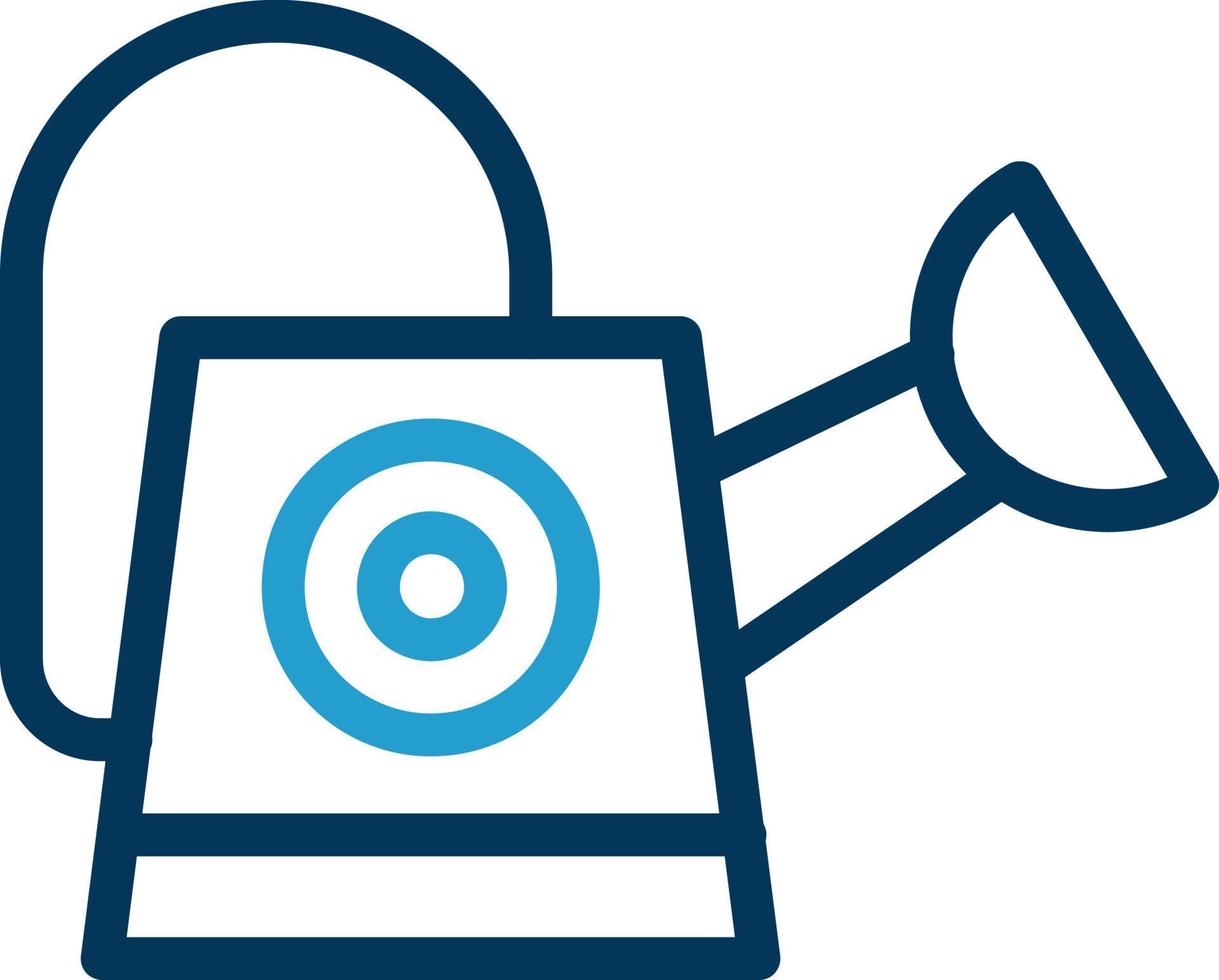 Watering Can Vector Icon Design