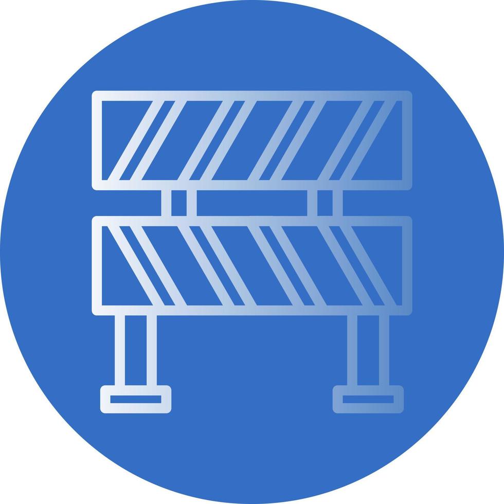 Barrier Vector Icon Design