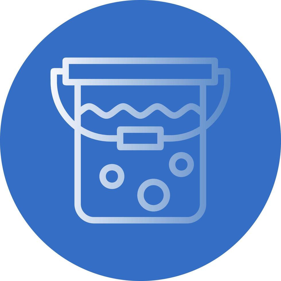 Bucket Vector Icon Design