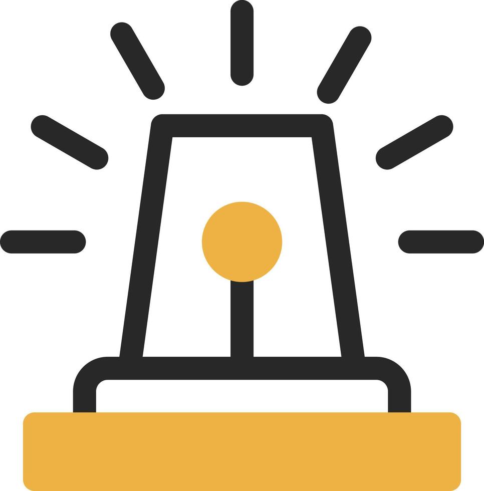 Security Alarm Vector Icon Design