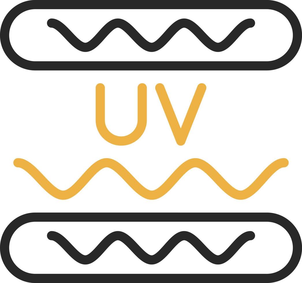 diseño de icono de vector ultravioleta