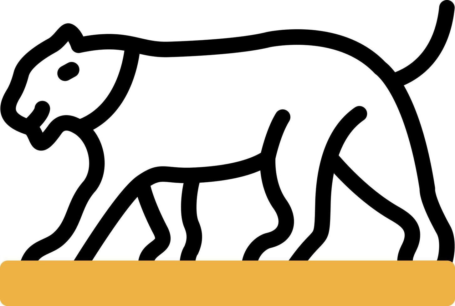 Panther Vector Icon Design