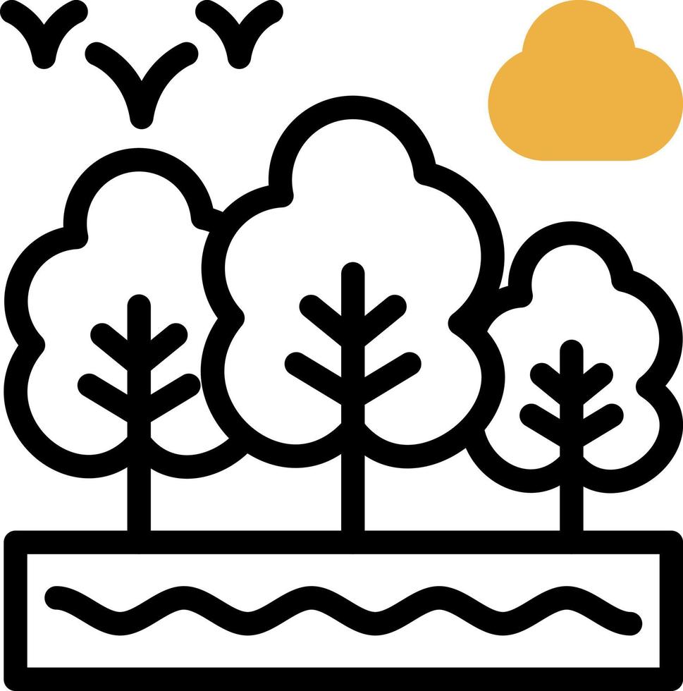 Rainforest Vector Icon Design