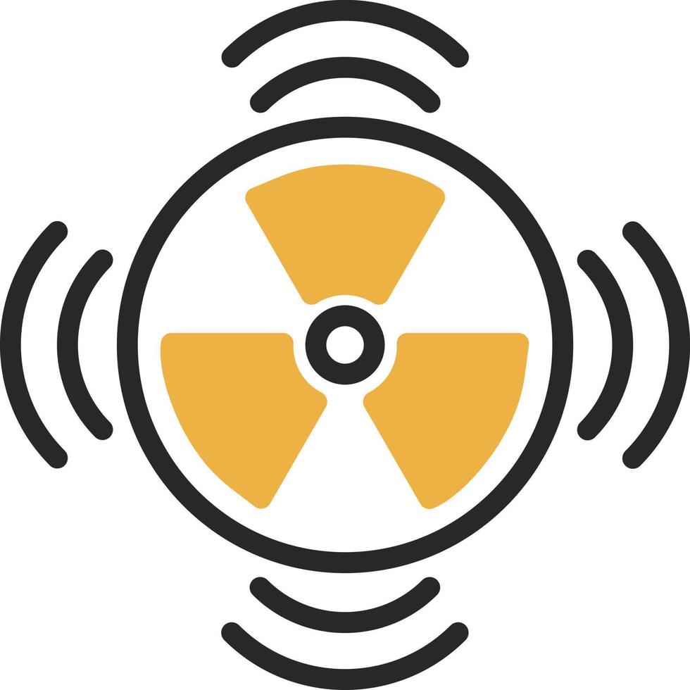 Gamma Ray Vector Icon Design