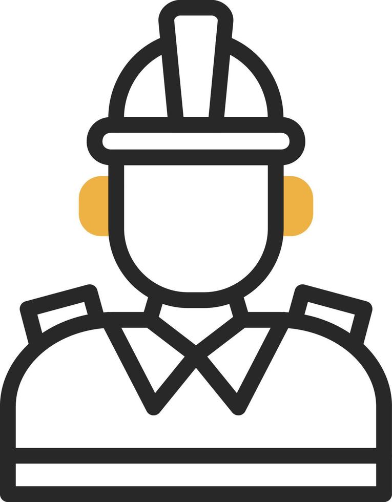 Firefighter Vector Icon Design