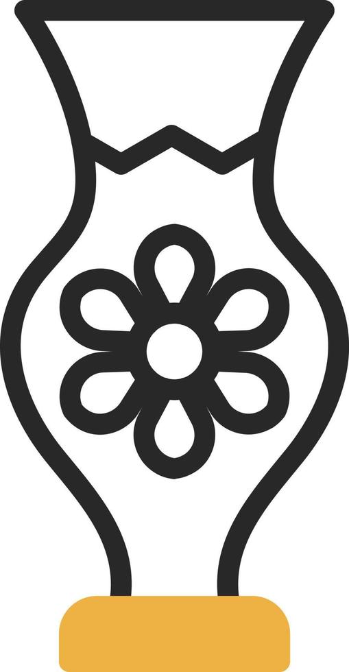 Vase Vector Icon Design